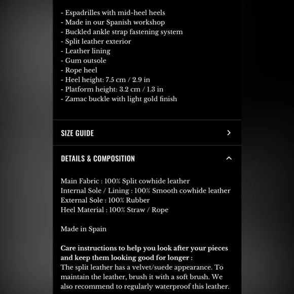 Sézane | Manon Espadrilles | Black - Picture 5 of 17